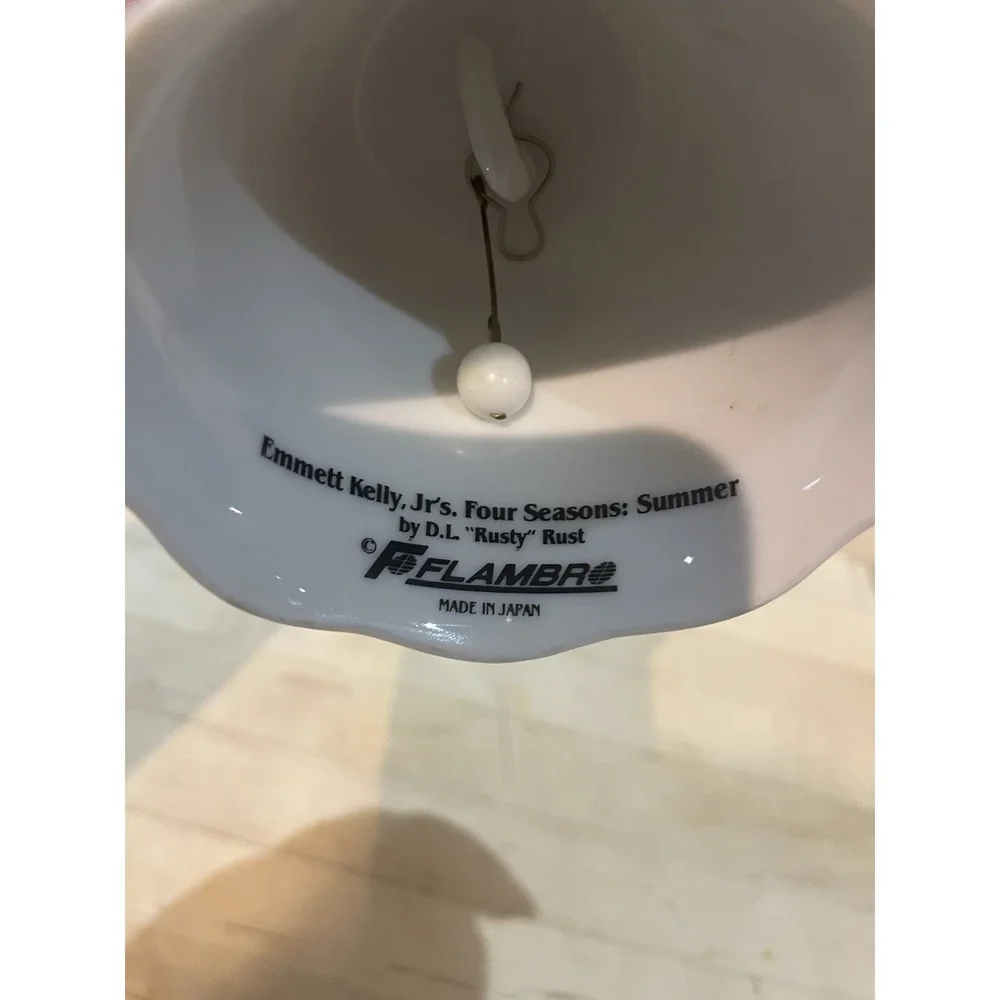 Fitz & Floyd Ceramic Hand Bell 